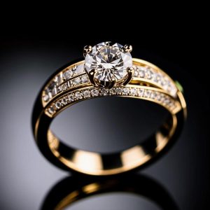 Кольца дорожки с бриллиантами - изысканность и красота