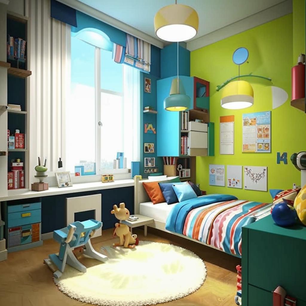 Идеи оформления детской комнаты для мальчиков